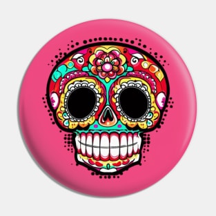 Sugar Skull Pin