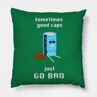 When Caps Go Bad (version 1.0) Pillow