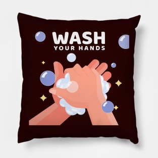 wash your hands Pillow