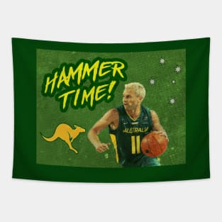 Aussie Basketball - Shane Heal - THE HAMMER Tapestry