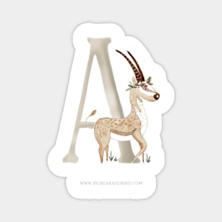 A for Antelope Magnet