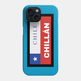 Chillán City in Chilean Flag Phone Case