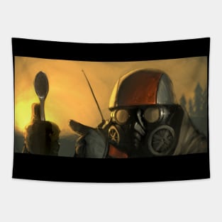 Gone With the Blastwave Spoon Tapestry