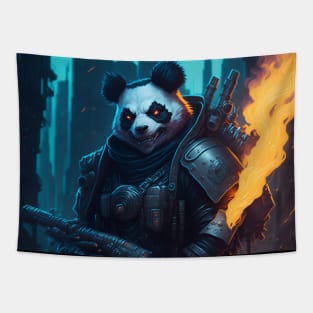 Pandamonium Blaze Tapestry