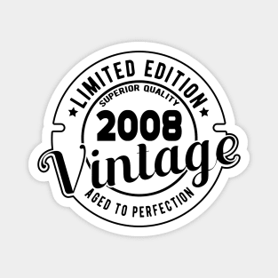 2008 VINTAGE - 13Th BIRTHDAY GIFT Magnet