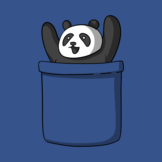 Panda Bear Pocket by underheaven