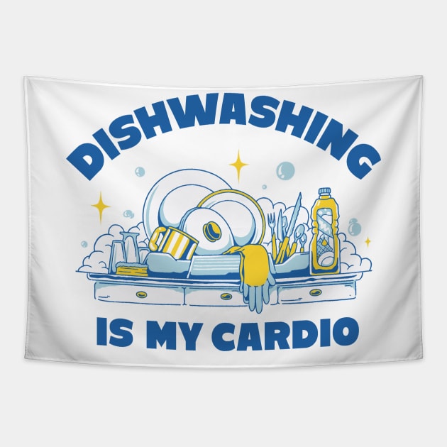 Squeaky Clean Fitness Tapestry by Life2LiveDesign