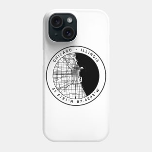 Chicago Map Phone Case