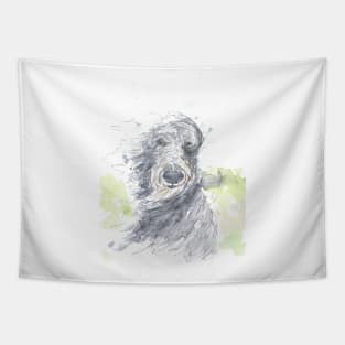 Scottish Deerhound Caught in the Wind! Tapestry