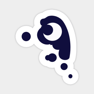 Luna Cutie Mark Apparel Magnet
