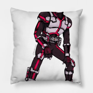 masked rider 555 Pillow