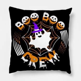 Boo Boo Crew Nurse Shirts Halloween Nurse Shirts for Women Pillow