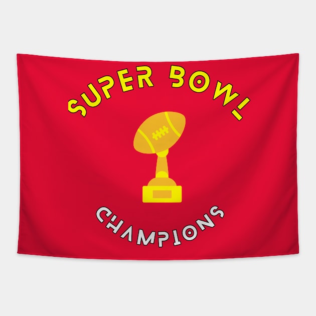 SUPER BOWL CHAMPIONS BABY Tapestry by Lolane