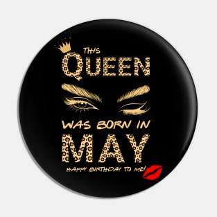 May Birthday Pin