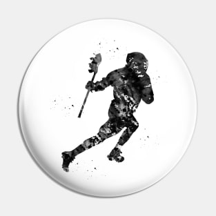 Lacrosse player Pin