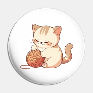 Cute Exotic Shorthair Cat Pin