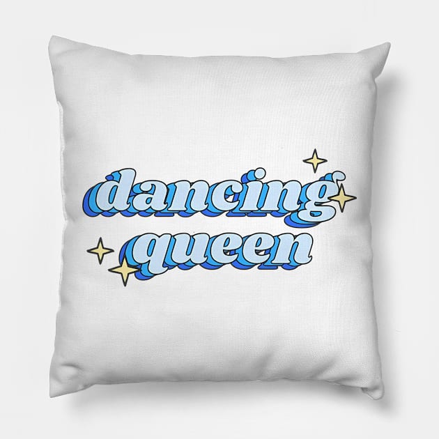 Dancing queen 2 Pillow by Karburator By Studio