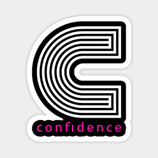 confidence artwork Magnet