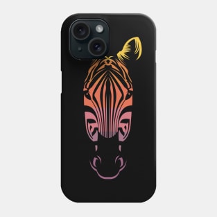 Retro Zebra Phone Case