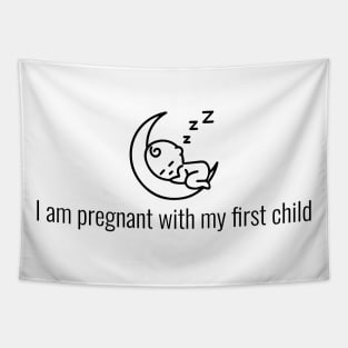 I'm Pregnant Tapestry