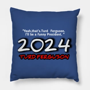 Turd Ferguson t-shirt Pillow