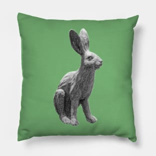 Hare Statue Pillow