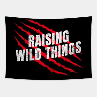 Raising Wild Things Tapestry