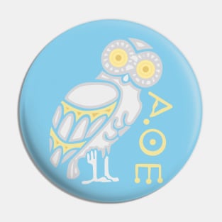 Athenian Owl Pin