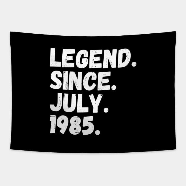 Legend Since July 1985 - Birthday Tapestry by Textee Store