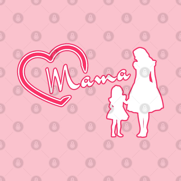 Mama - Mother with Dauther by DePit DeSign