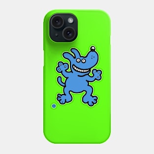 The Blue Dog Phone Case