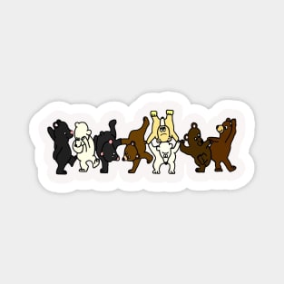 Dancing Bears Magnet