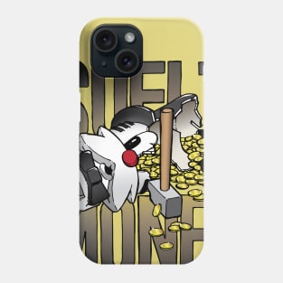 Loose Change Fat Cat Piggy Bank Phone Case