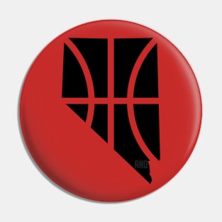 Rebels Basketball Pin