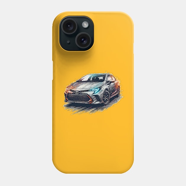 Toyota Corolla Phone Case by Vehicles-Art