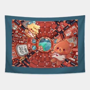 Astronautas Tapestry