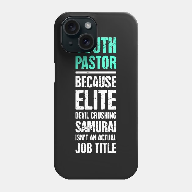 Funny Youth Pastor Design Phone Case by MeatMan