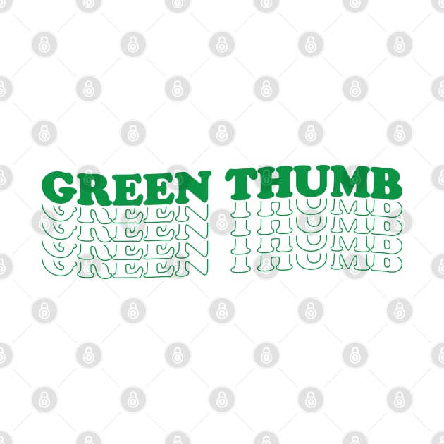 Green thumb by Ferdi Everywhere