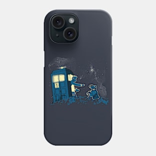 Encounter in the future Phone Case