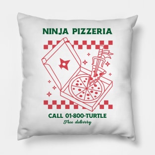 Ninja Pizza Delivery Cowabunga! Pillow