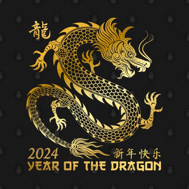 Year Of The Dragon 2024 - Chinese New Year 2024 by Danemilin