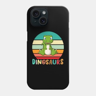 Vintage Retro Dinosaurs Phone Case