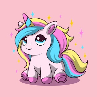 Kawaii Unicorn 3 T-Shirt