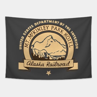 Mt. McKinley Park Hotel - Alaska Railroad Tapestry