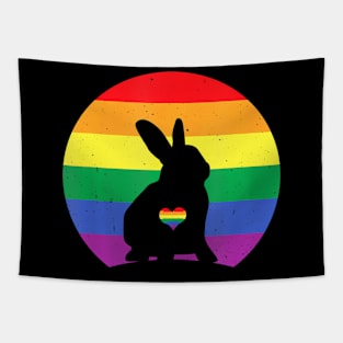 Lgbt Rabbit Gay Pride Month Support Equality Tapestry