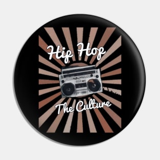 Old School hip hop Pin