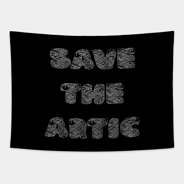Save The Artic from Oil Spills Tapestry by yayor