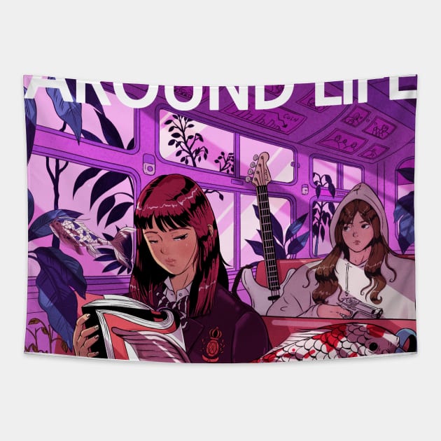 Around Life Tapestry by Mincho illust