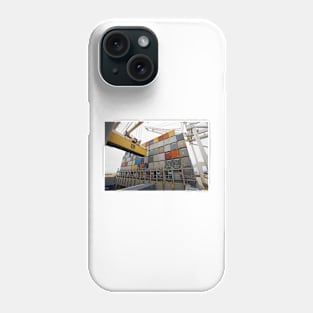 Loading cargo containers (C020/8709) Phone Case