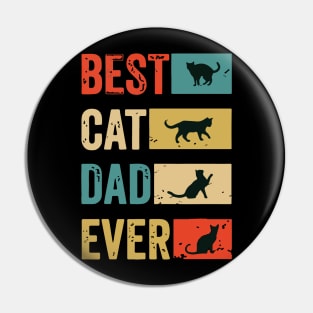 Best Cat Dad Ever Pin